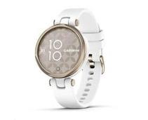Obrázek k produktu: GARMIN Lily Sport Cream Gold/White Silicone Band