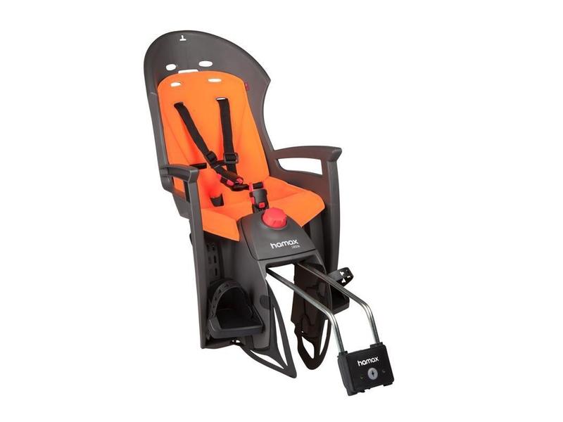 HAMAX Cyklosedačka Siesta Grey/Orange