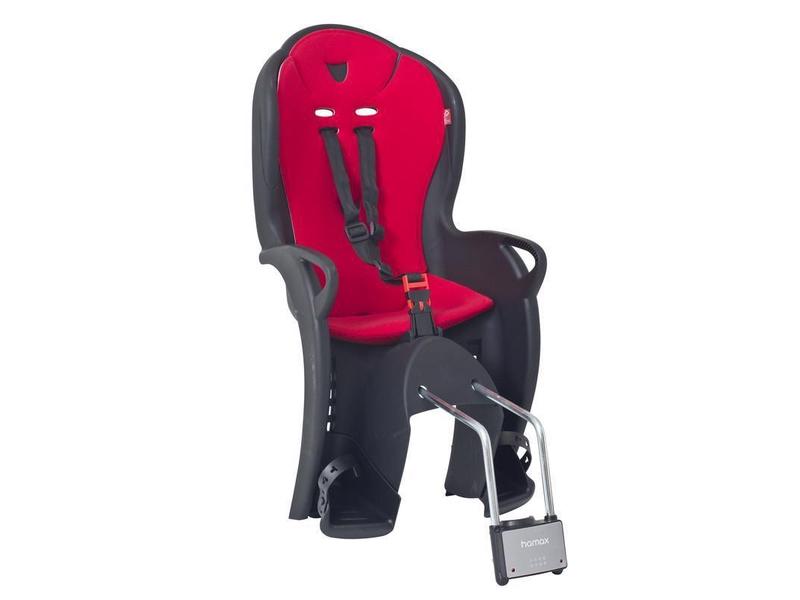HAMAX Cyklosedačka Kiss Black/Red
