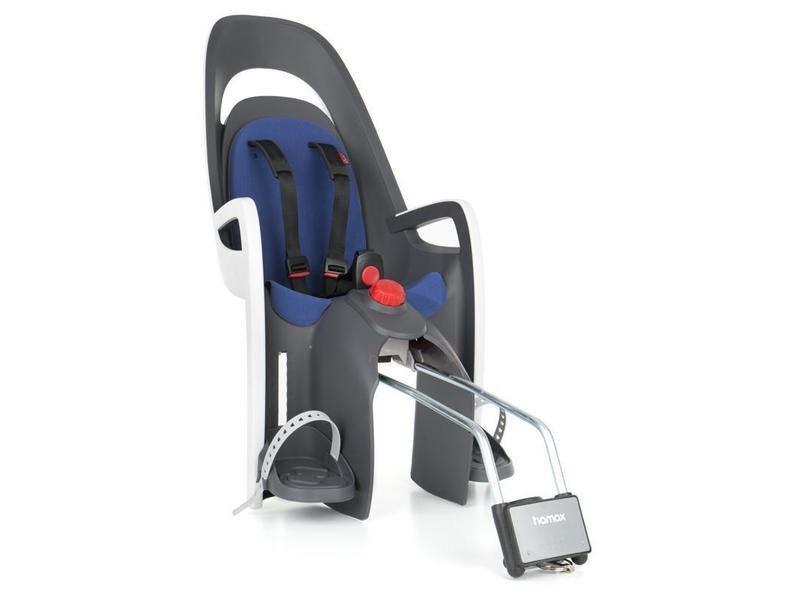 HAMAX Cyklosedačka Caress Grey/White/Blue