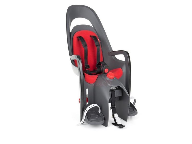 HAMAX Cyklosedačka Caress Plus - adapter Grey/Red