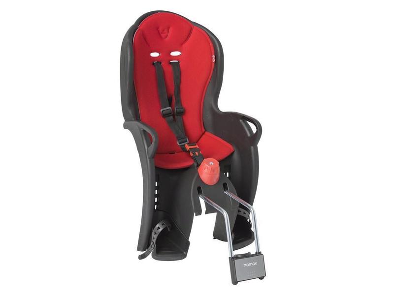 HAMAX Cyklosedačka Sleepy Black/Red