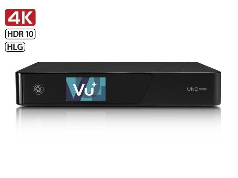 Satelitní přijímač VUplus Vu+ UNO 4K SE (1x dual DVB-S2 FBC)