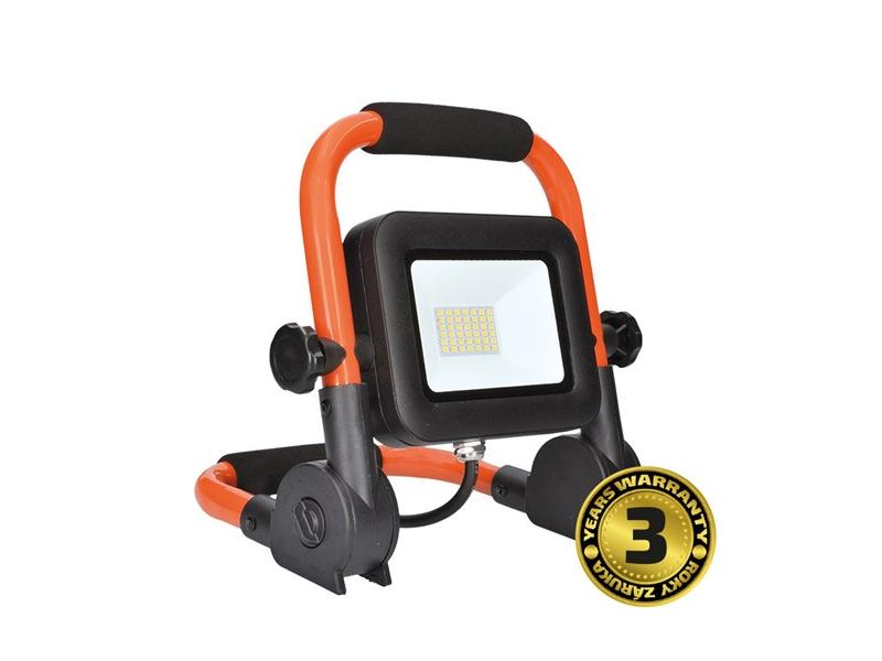 LED reflektor PRO se sklopným stojanem SOLIGHT WM-30W-FEL