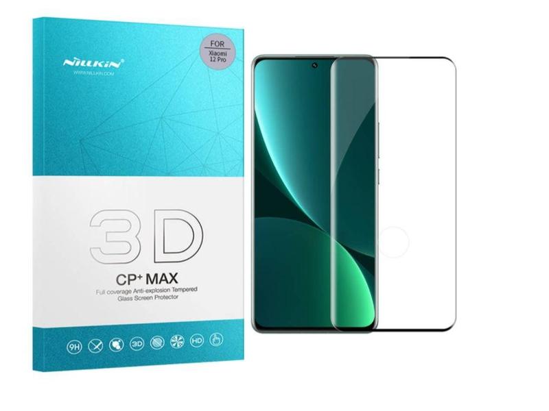 Tvrzené ochranné sklo NILLKIN 3D CP+MAX Black pro Xiaomi 12 Pro