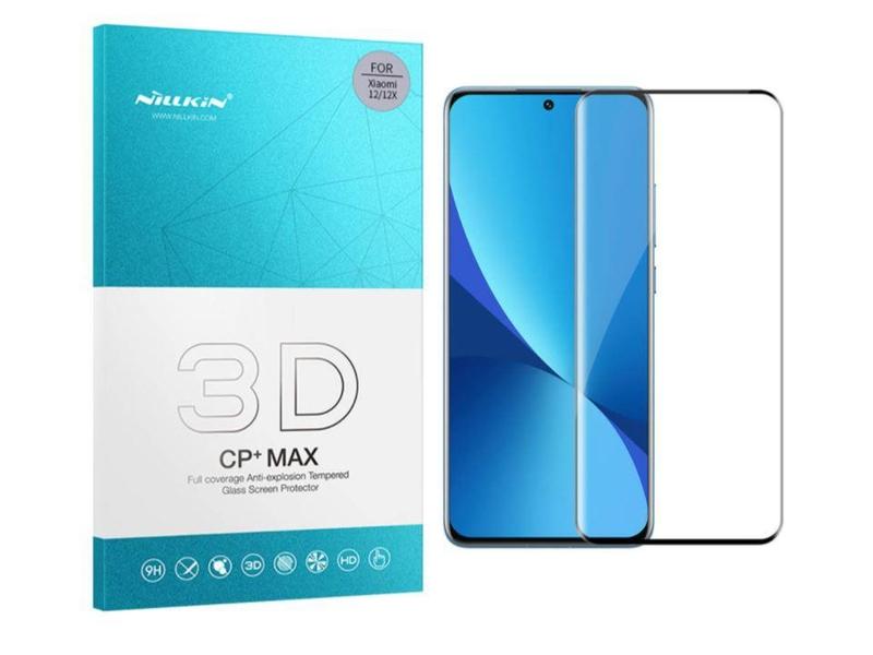 Tvrzené ochranné sklo NILLKIN 3D CP+MAX Black pro Xiaomi 12