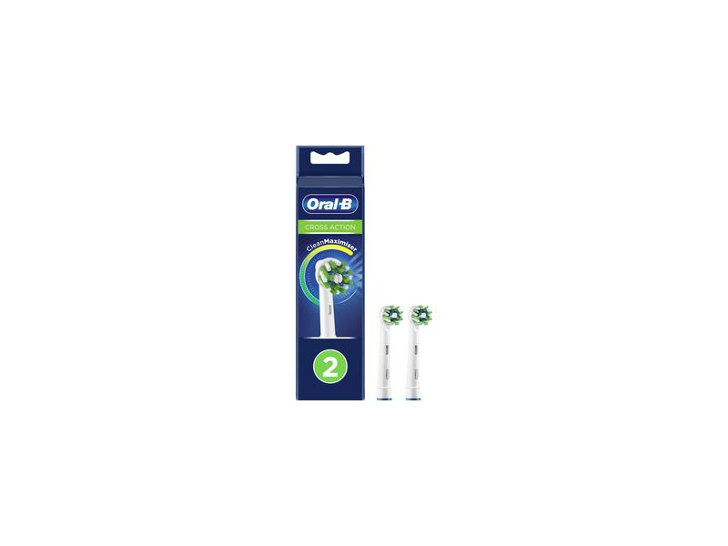 Náhradní hlavice Oral-B EB 50-2 2KS CrossAction s technologií CLEAN MAXIMISER