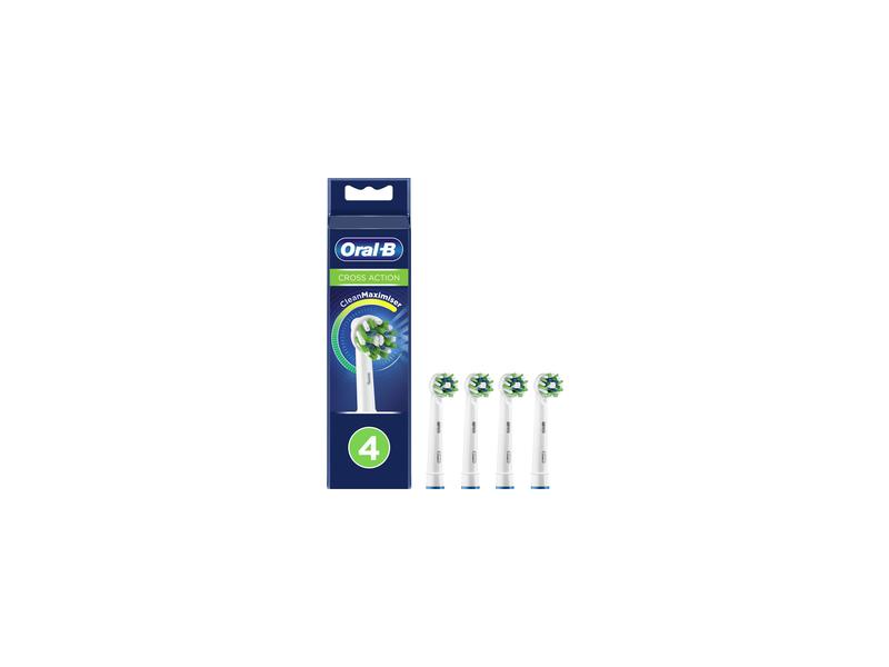 Náhradní hlavice Oral-B EB 50-4 4KS CrossAction s technologií CLEAN MAXIMISER