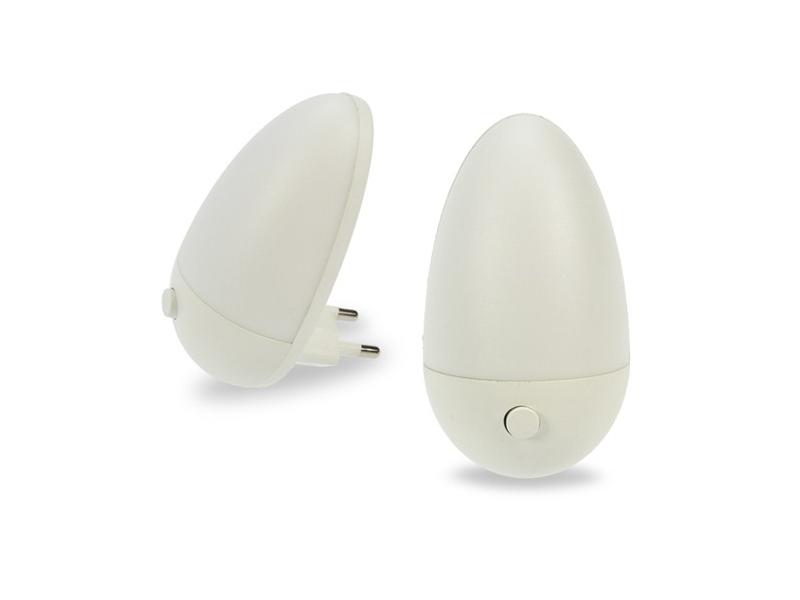  SOLIGHT noční LED světélko oblé, bílá (white)