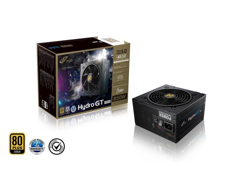 Zdroj FORTRON HYDRO GT PRO 850 ATX3.0 ATX 80PLUS Gold