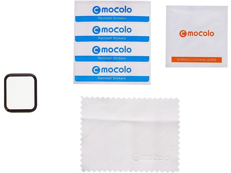 Mocolo 5D Tvrzené Sklo Black pro iWatch 1/2/3/4/5/6/SE 40mm