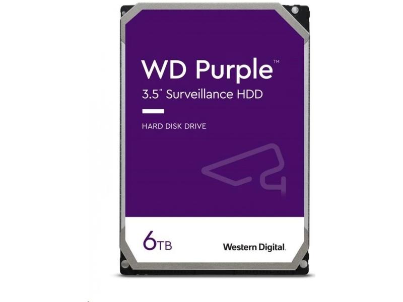 Pevný disk pro dohledové systémy WD Purple 6TB