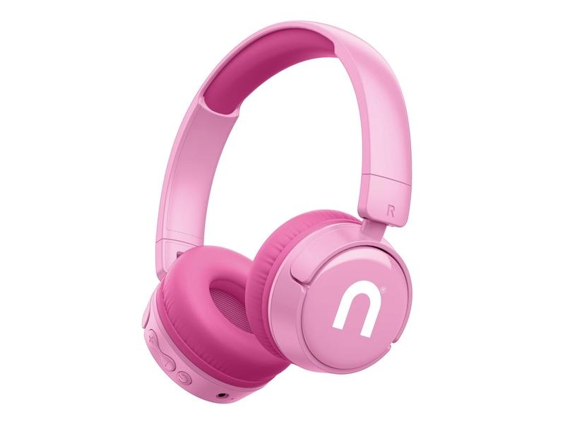 Bezdrátová sluchátka NICEBOY HIVE Kiddie, růžová (Pink)