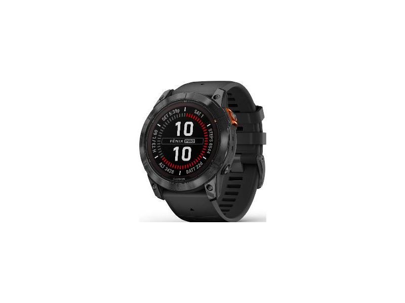 Chytré hodinky GARMIN fenix 7X Pro Sapphire Solar Edition, černý (black)