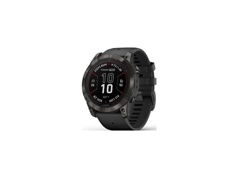 Chytré hodinky GARMIN fenix 7X Pro Sapphire Solar Edition, černý (black)
