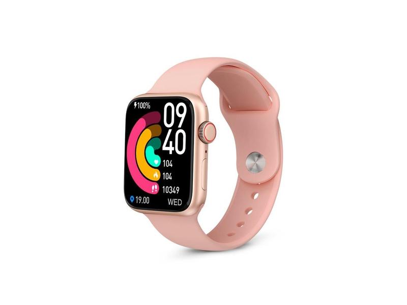 Ksix Urban 4 mini chytré hodinky , TFT 1,74" IP68, růžové