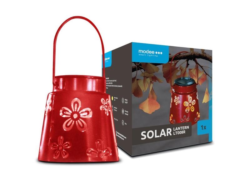 Solární svítidlo MODEE ML-LT008R LED závěsné