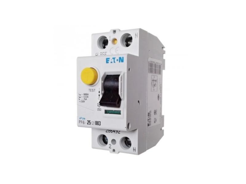 Proudový chránič Eaton 25A 2P 30mA