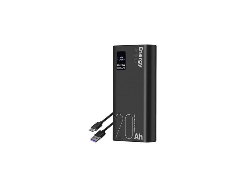 Powerbanka OBAL:ME EnergyPulse Powerbanka 20000mAh 22.5W Black