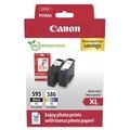 Obrázek k produktu: CANON PG-595XL + CL-586XL+ Fotopapír