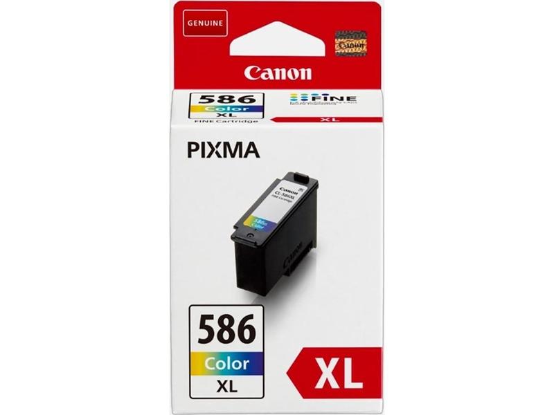 Inkoustová náplň CANON CL-586 XL, barevná (color)