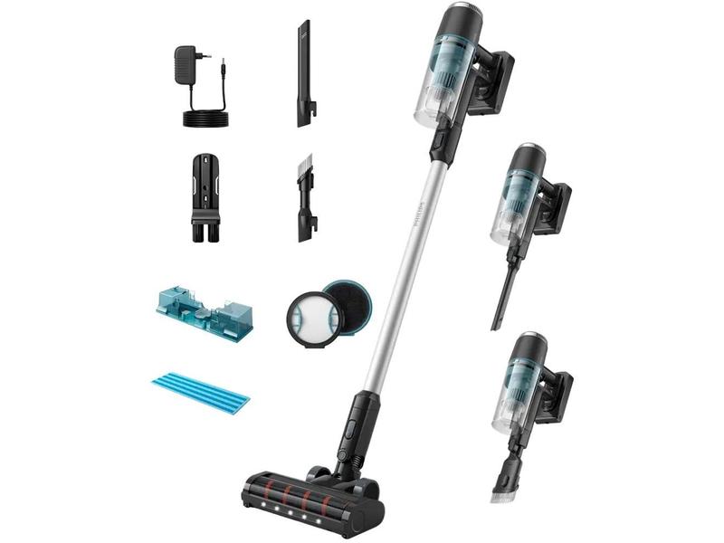 Bezdrátový tyčový vysavač PHILIPS Series 3000 Aqua Plus 3in1 XC 3133/01