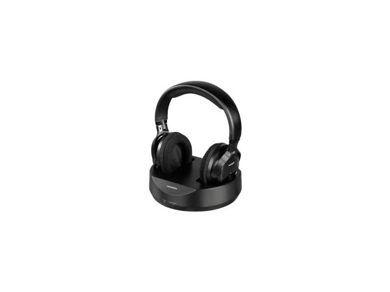 Bezdrátová rádiová sluchátka THOMSON WHP3001, černé (black)