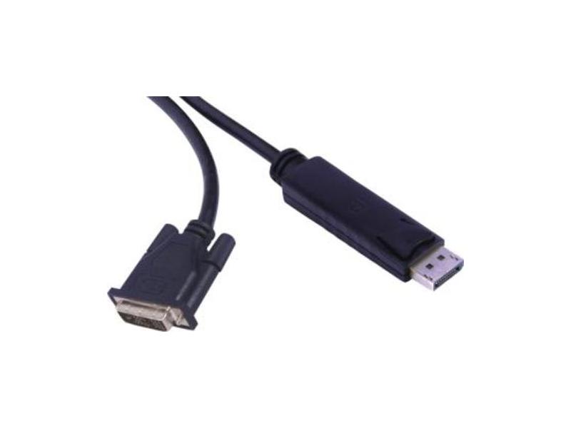  OEM  DisplayPort - DVI kabel 2m, černý (black)