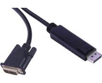Obrázek k produktu: OEM DisplayPort - DVI kabel 2m, černý (black)