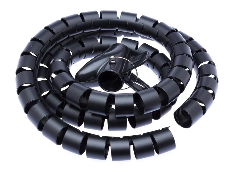  CONNECT IT  trubice pro vedení kabelů WINDE, černý (black)