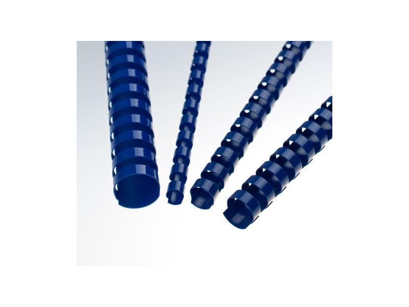  FELLOWES Plastové hřbety 12,5 mm, modré (blue)