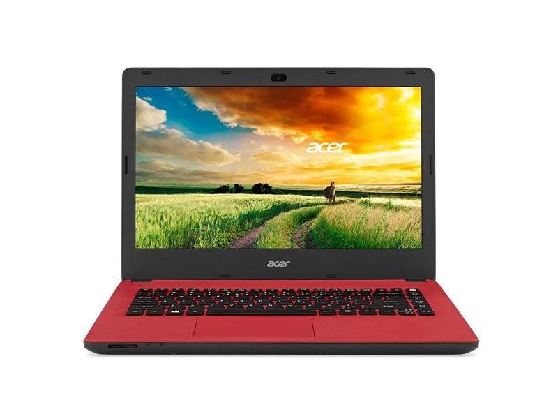 Notebook ACER Aspire ES 14 ES1-431-C8P8, červený (red)