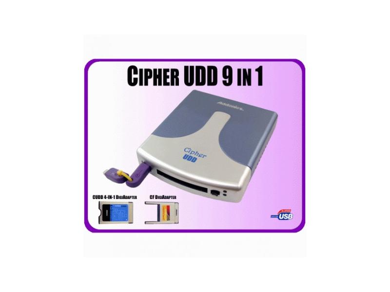 Addonics Cipher UDD 9-v-1, 128-bit TDES šifrování