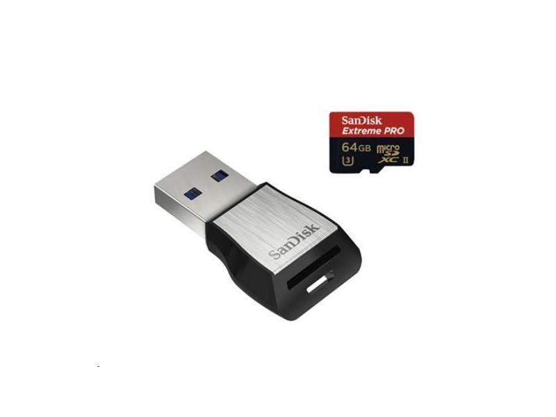 Paměťová karta SANDISK Extreme Pro microSDXC 64GB