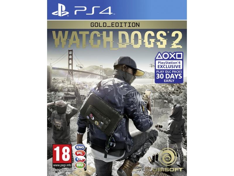 Hra pro Playstation 4 UBISOFT Watch_Dogs 2 Gold Edition