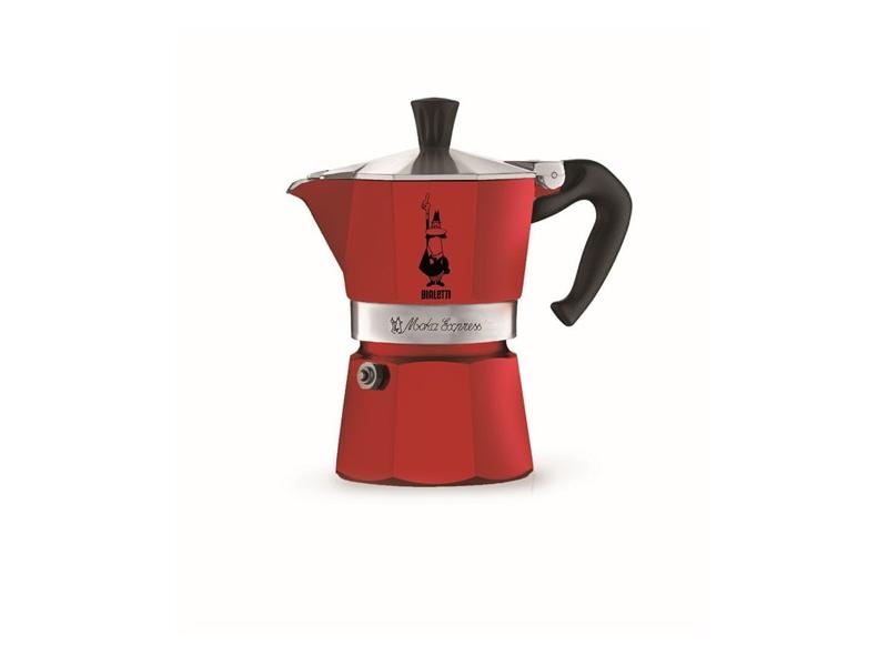 Konvice BIALETTI Moka Express 1, červená (red)