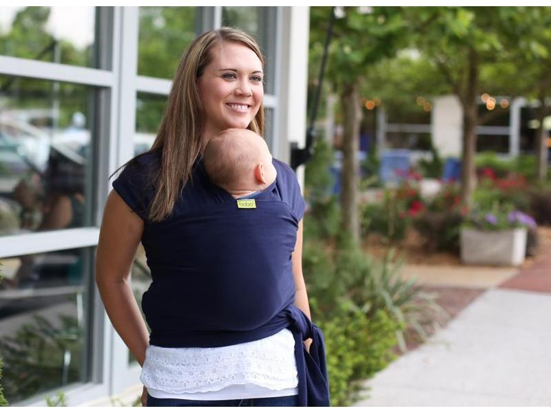  BOBA Nosič dětí / šátek Wrap - Navy Blue