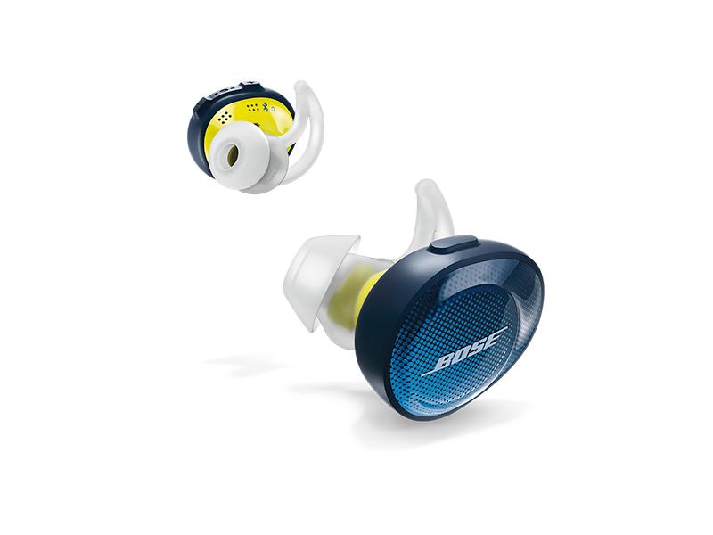 Bezdrátová sluchátka BOSE SoundSport Free Wireless, modrá (blue)