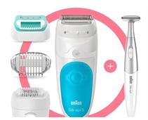 Obrázek k produktu: BRAUN Silk-épil 5-810, bílá/tyrkysová