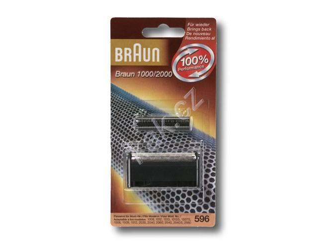 Planžeta BRAUN  CombiPack Entry - 596  černý - náhradní díl