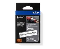 Obrázek k produktu: BROTHER TZE-FX211, bílá-černá