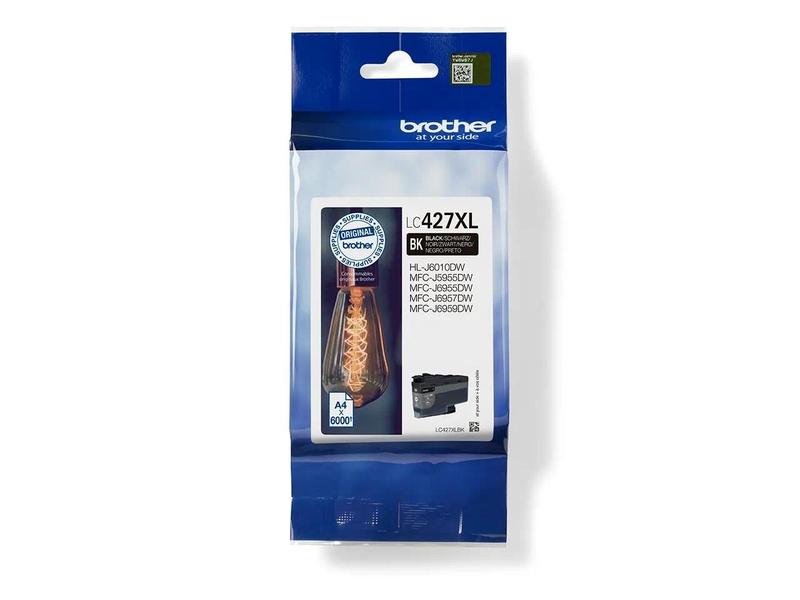 Inkoustová náplň BROTHER LC-427XLBK