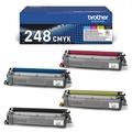 Obrázek k produktu: BROTHER TN-248VAL CMYK, 4x 1.000 stran
