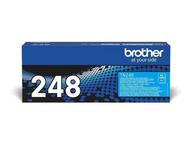 Originální toner BROTHER TN-248 Cyan, 1.000 stran