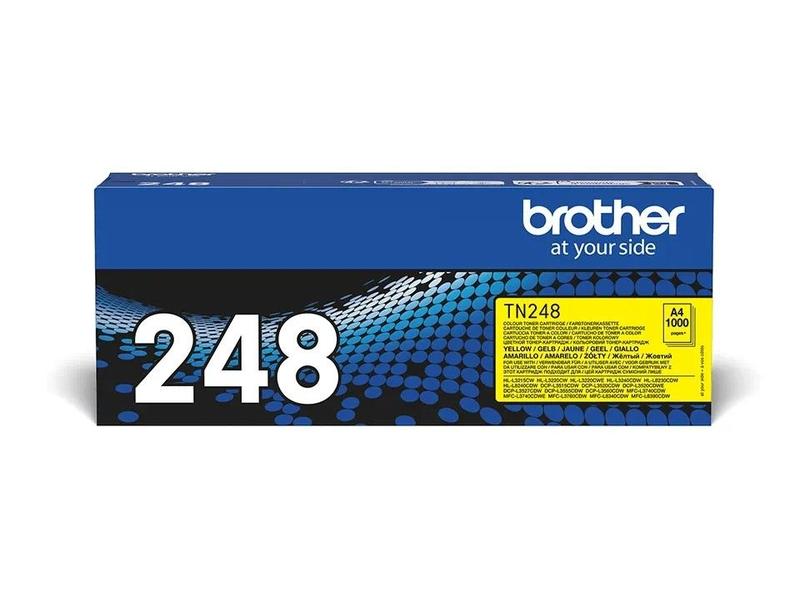 Originální toner BROTHER TN-248 Yellow, 1.000 stran