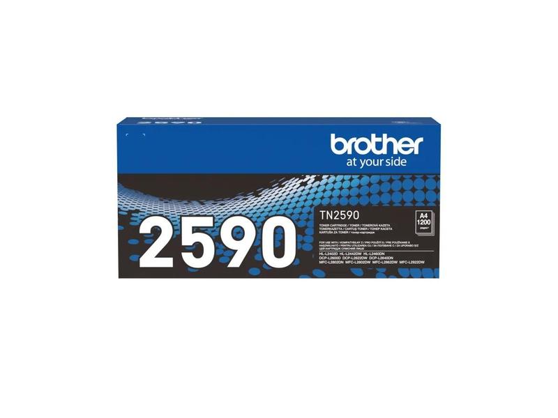 Toner BROTHER TN-2590, černý (black), 1.200 stran