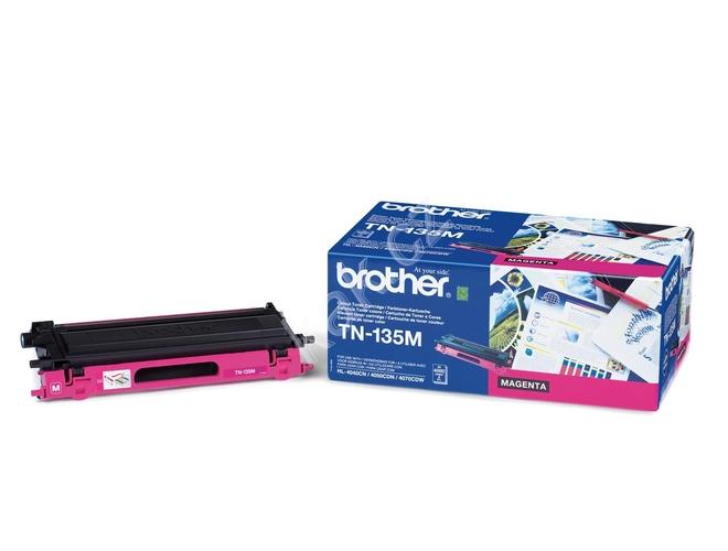 Toner BROTHER  TN-135M, purpurový (magenta)
