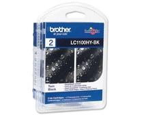Obrázek k produktu: BROTHER LC-1100HYBK Twin Pack, černý (black), 900 stran