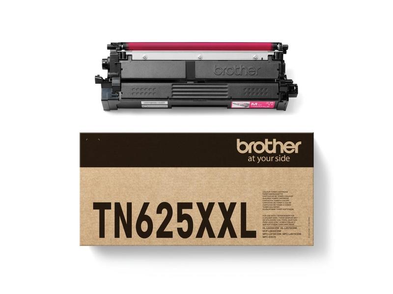 Originální toner BROTHER TN625XXLM, purpurový (magenta), 6.500 stran
