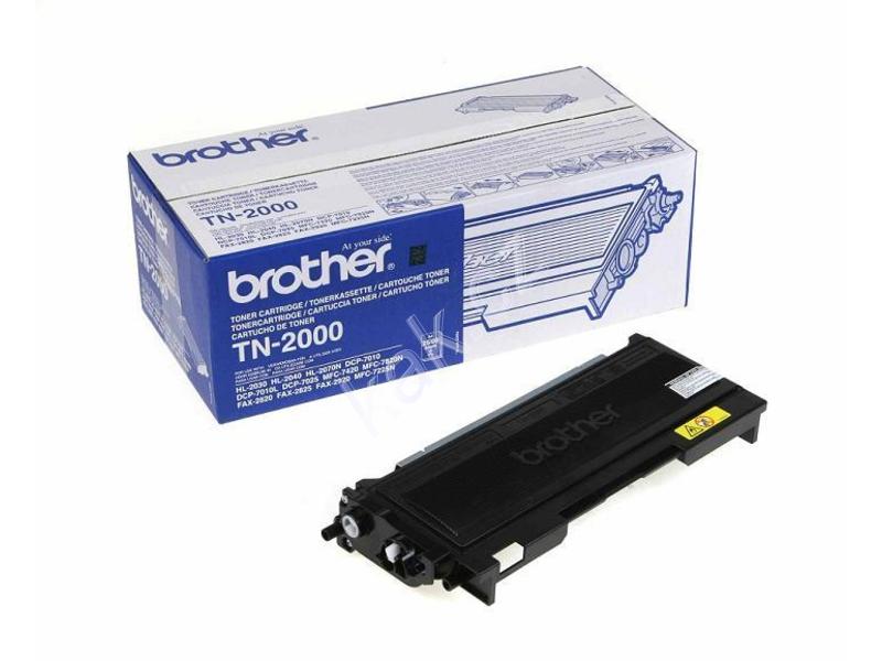 Toner pro BROTHER TN-2000, černá (black), 2.500 stran